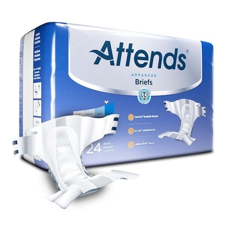 Attends Advanced Briefs, Medium, 24PK DDC20